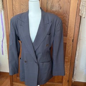 Jean Paul Gaultier vintage 3 piece wool suit (suit jacket, trouser & skirt)